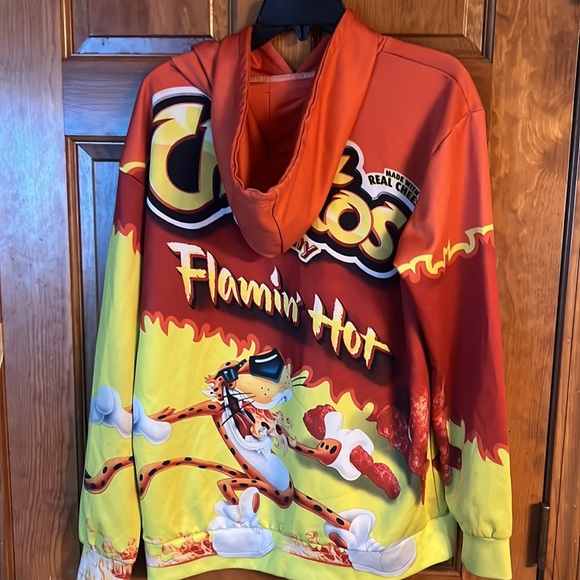 New Cheetos 3D Mens Hoodie M Unique - Picture 2 of 2
